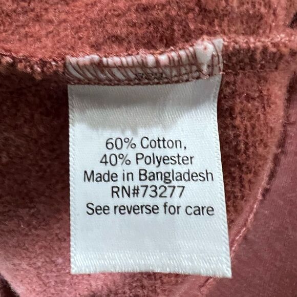 SO fleece cropped, lounge life polo, size large - Picture 13 of 13